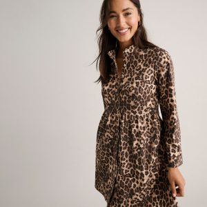 Stretch Cotton Lauren Shirt Dress