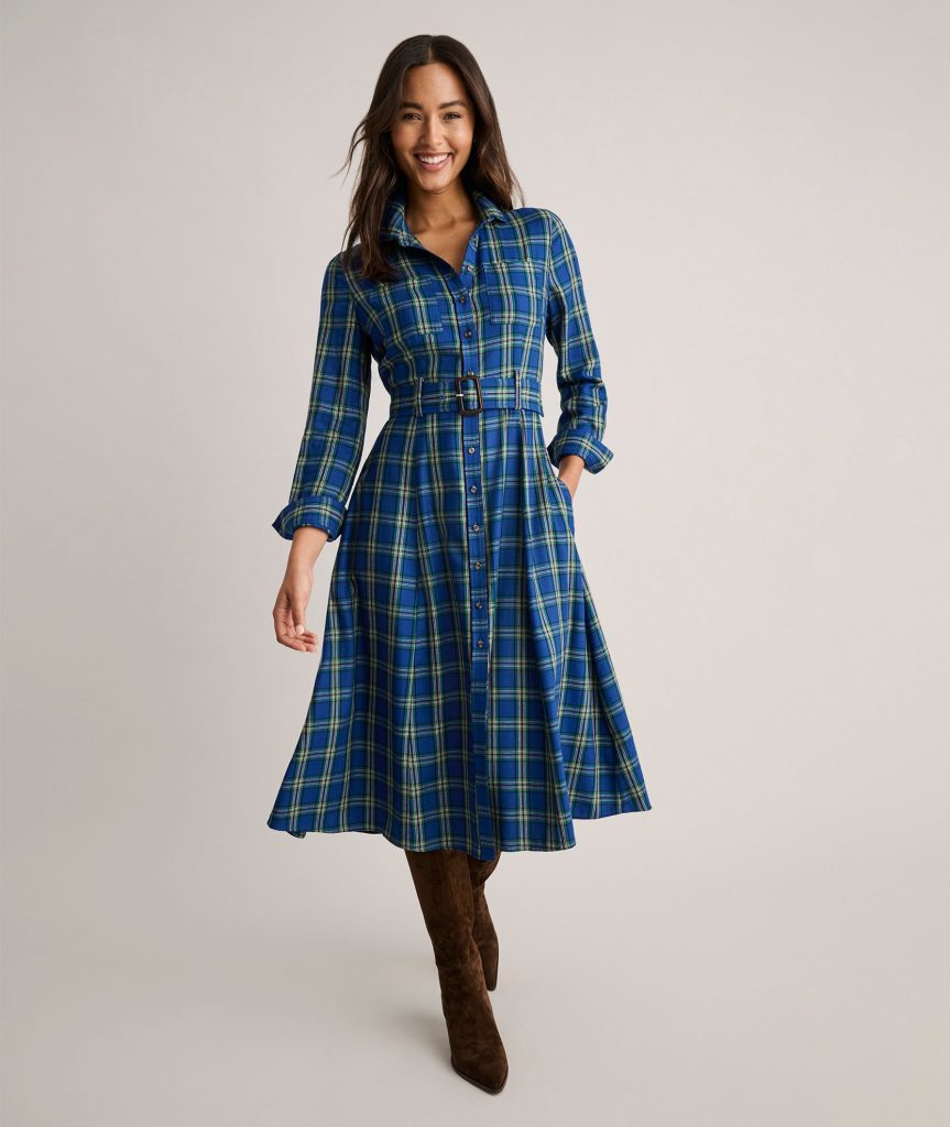 Cotton Blend Sienna Shirt Dress