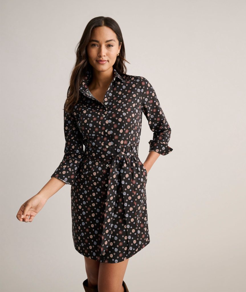 Stretch Cotton Sydney Shirt Dress
